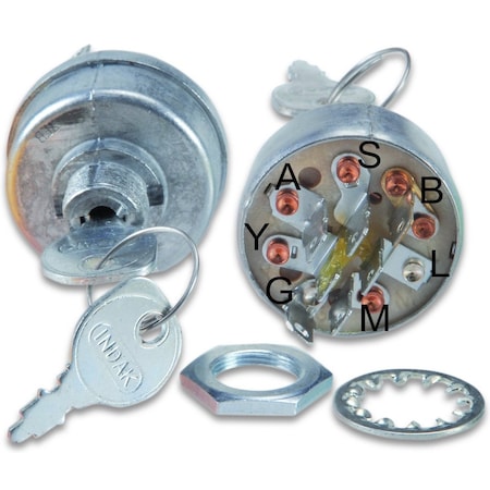 Sunbelt Ignition Switch 2.28" x1.62" x1.62" A-B1AC41